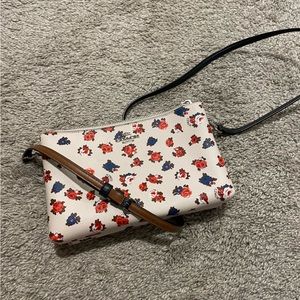 Coach floral crossbody